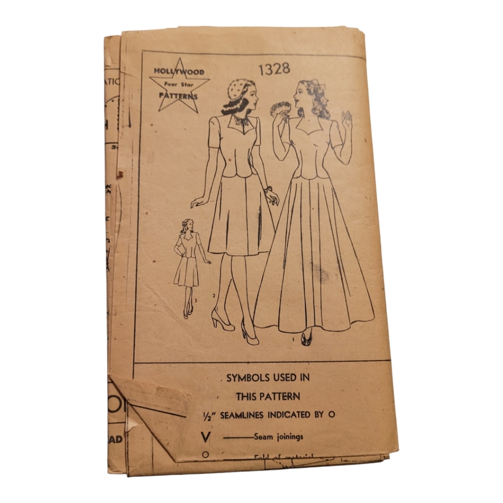 Vintage 1940s Sewing Pattern - Picture 4 of 6